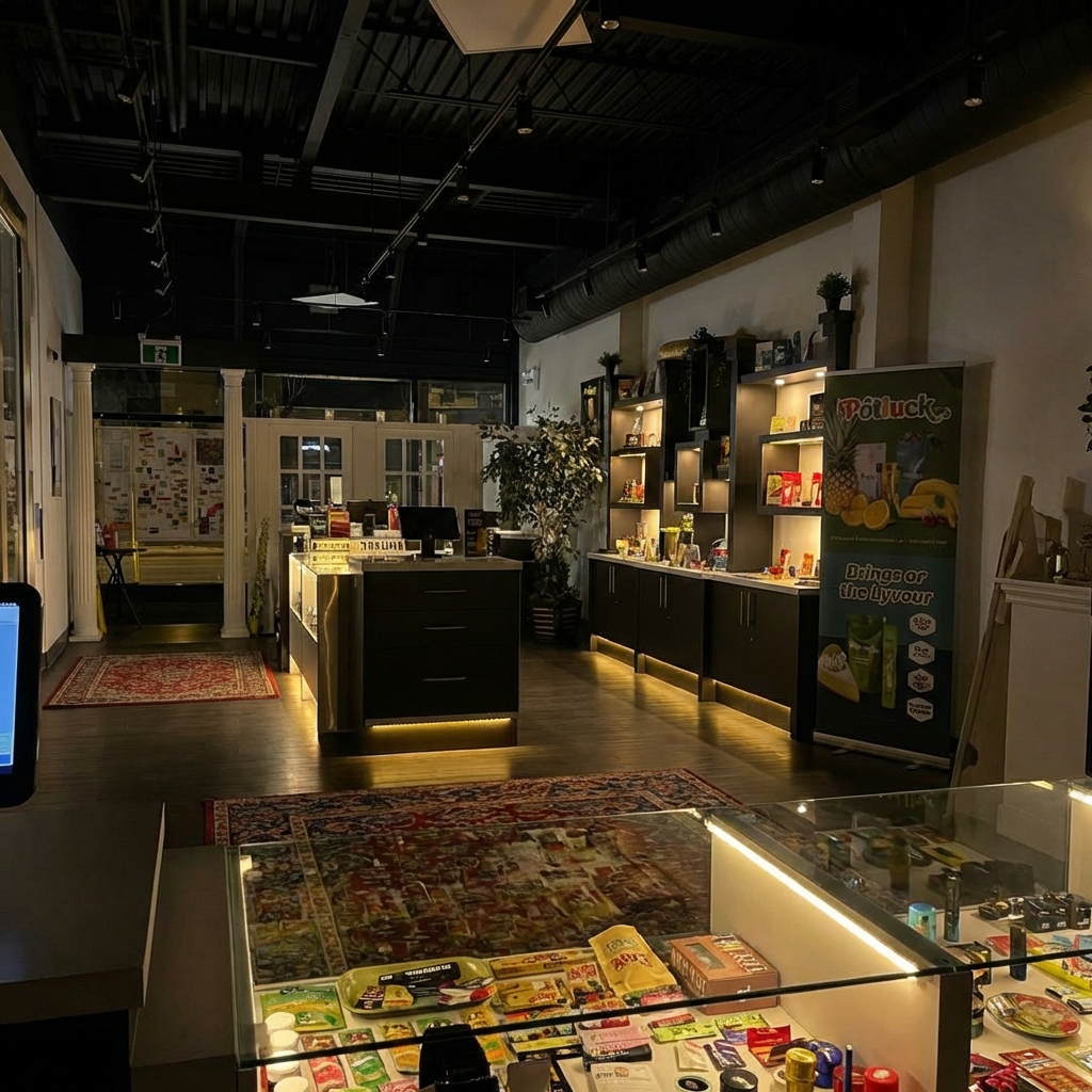 Runway Pot dispensary interior